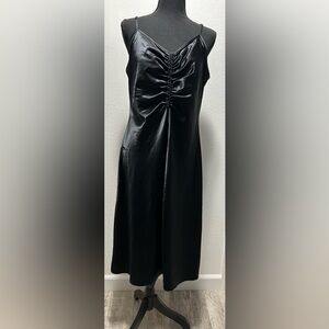 A New Day Satin Dress - Large - Black - Used